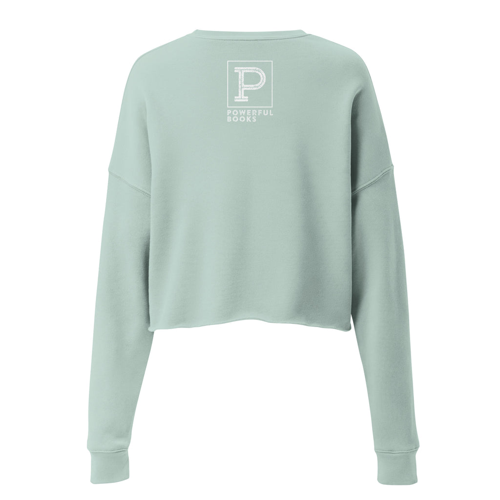 "I'm A Published Author" / Women's Crop Sweatshirt