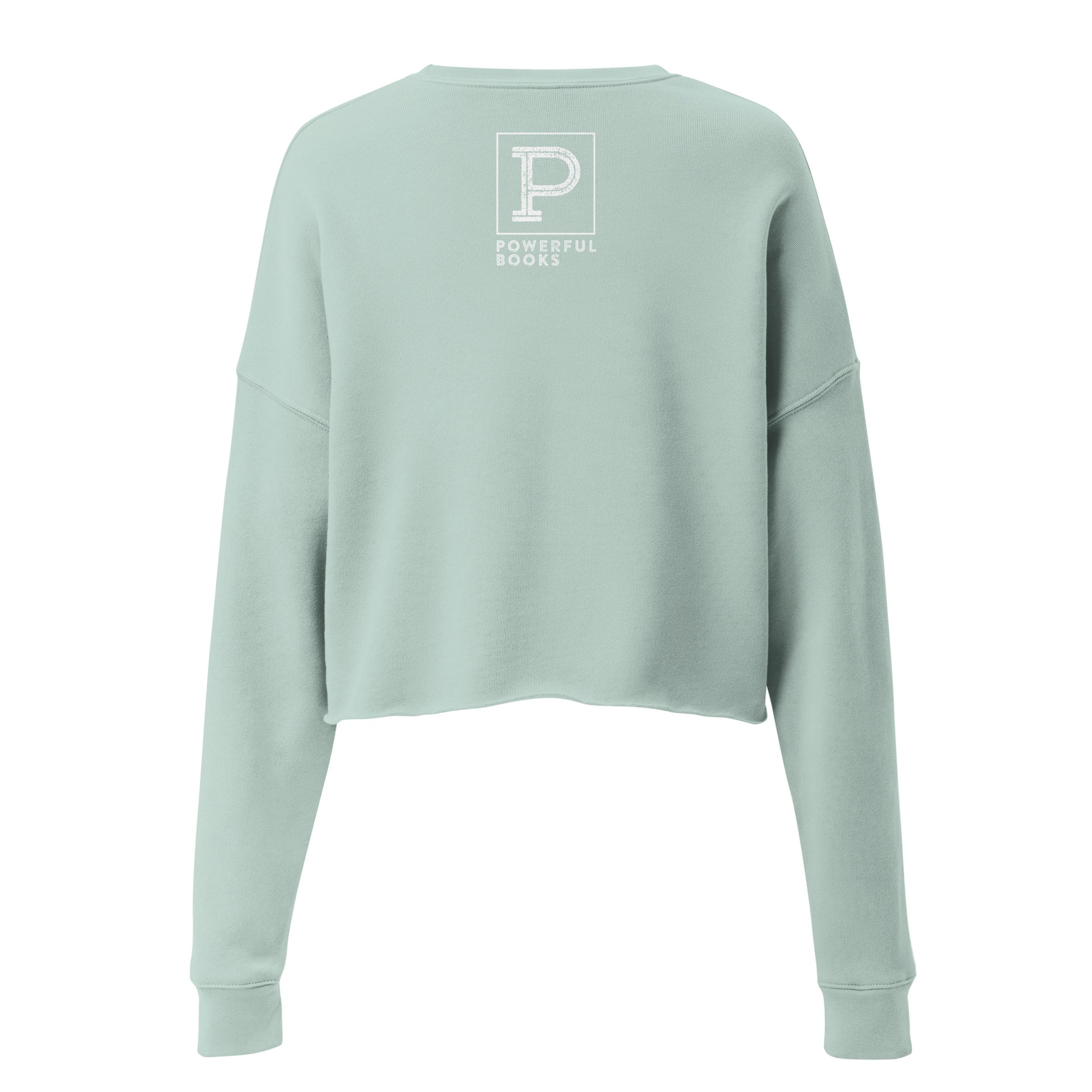 "I'm A Published Author" / Women's Crop Sweatshirt